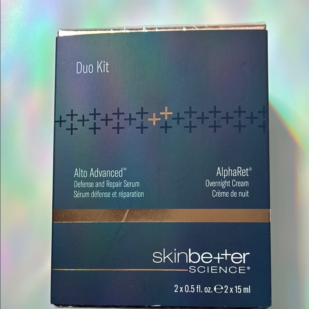 Brand New SKINBETTER Duo kit